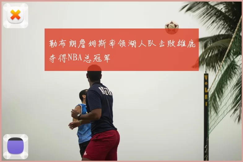 勒布朗詹姆斯率领湖人队击败雄鹿夺得NBA总冠军