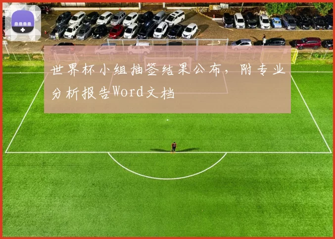 世界杯小组抽签结果公布，附专业分析报告Word文档