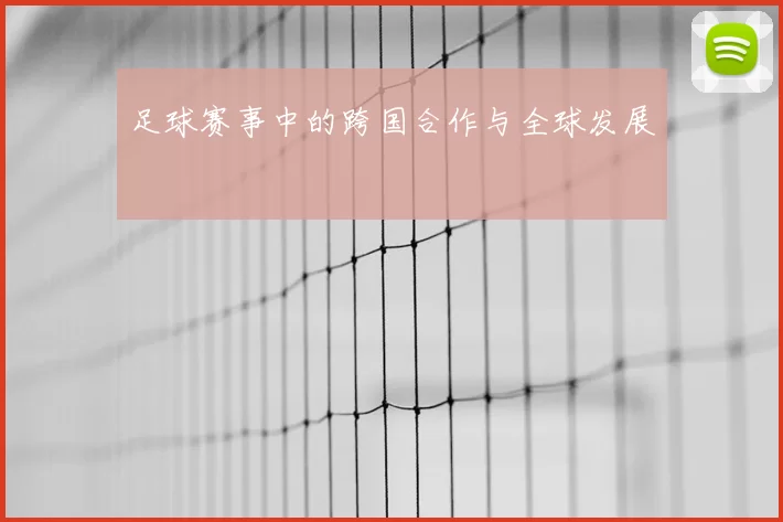 足球赛事中的跨国合作与全球发展