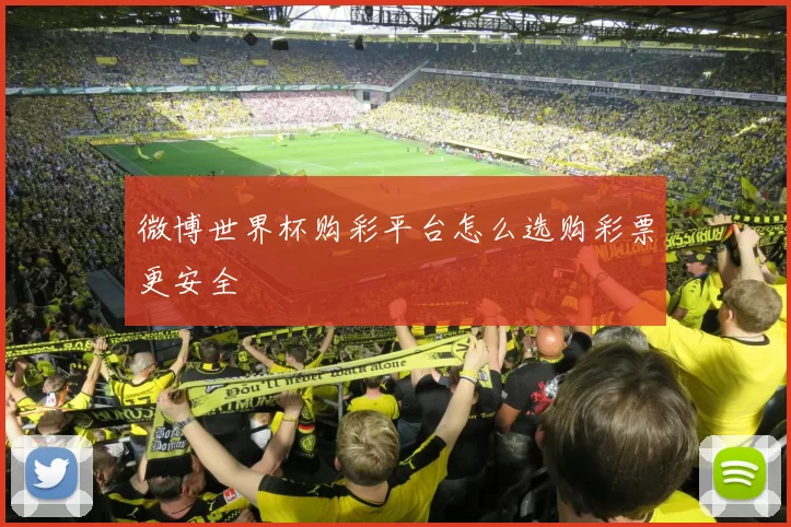微博世界杯购彩平台怎么选购彩票更安全